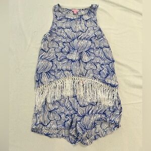 Lilly Pulitzer Sonya Fringe Short and Top Set